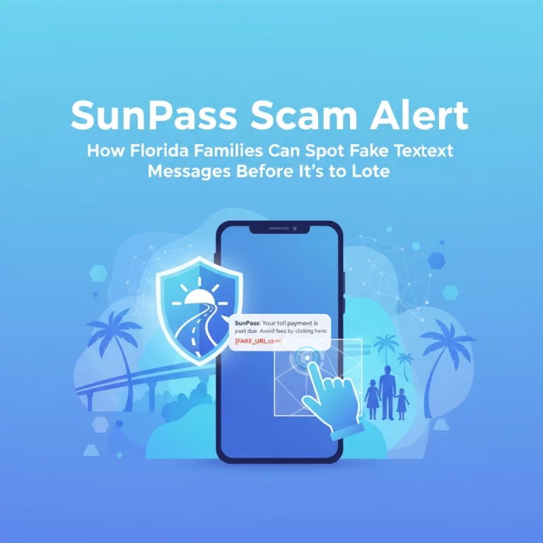 Read more about the article SunPass Scam Alert: How Florida Families Can Spot Fake Text Messages Before It's Too Late
