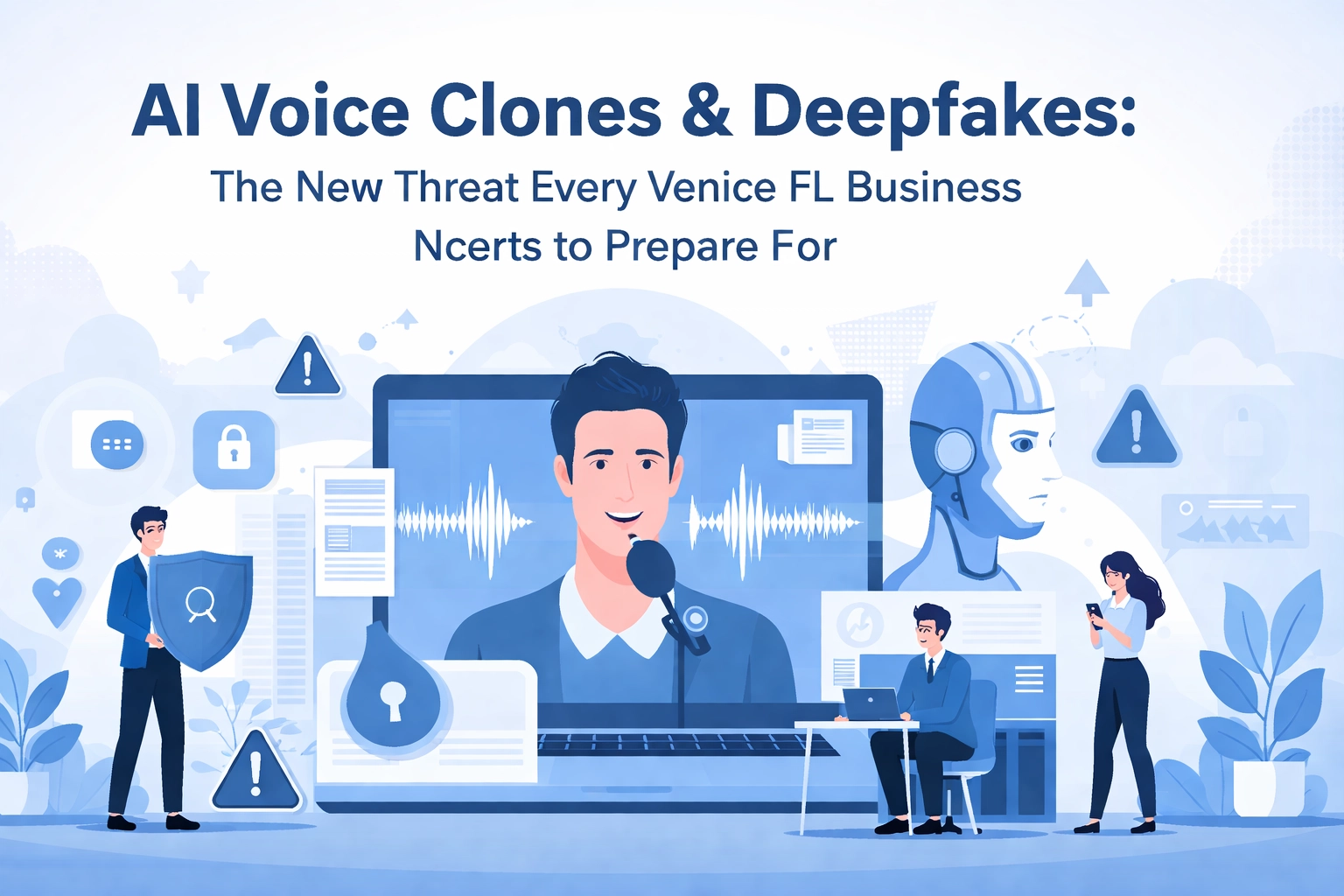 Read more about the article AI Voice Clones & Deepfakes: The New Threat Every Venice FL Business Needs to Prepare For