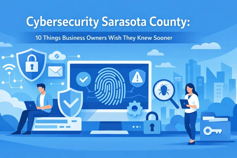 Read more about the article Cybersecurity Sarasota County: 10 Things Business Owners Wish They Knew Sooner