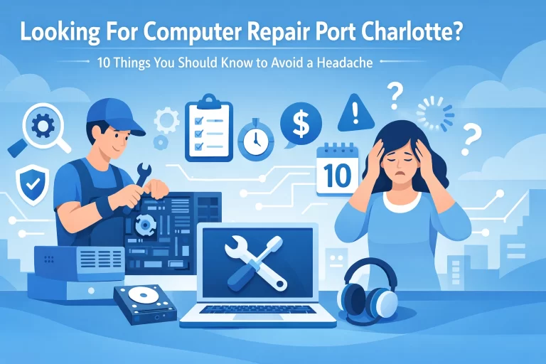 Read more about the article Looking For Computer Repair Port Charlotte? 10 Things You Should Know to Avoid a Headache