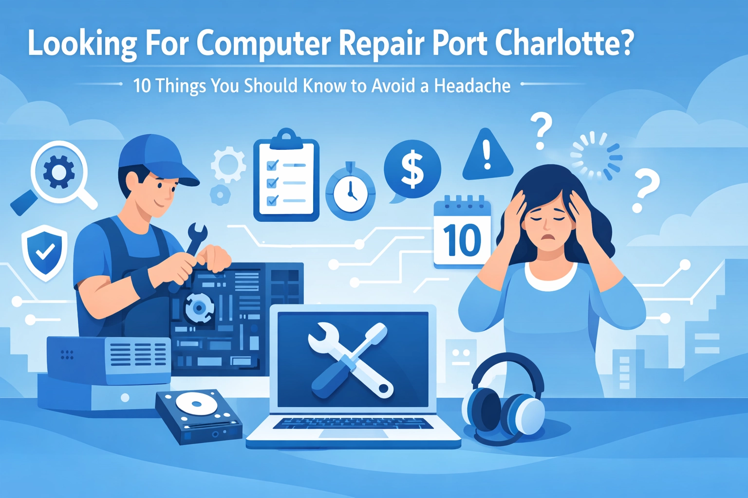 Read more about the article Looking For Computer Repair Port Charlotte? 10 Things You Should Know to Avoid a Headache